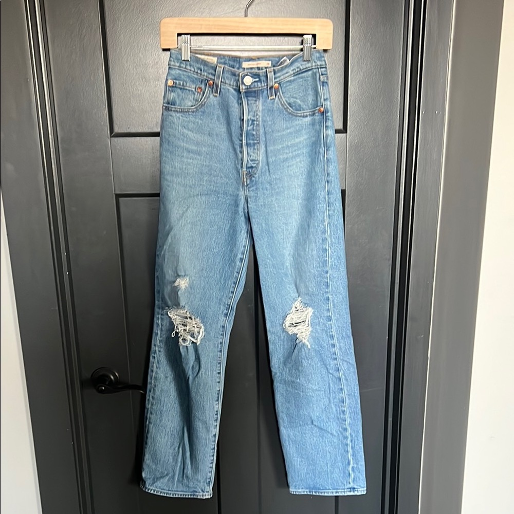 Ribcage straight Levi jeans